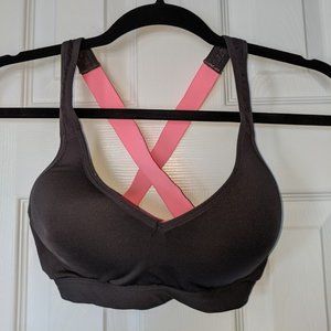 Like New! Pink Cross Back Sports Bra